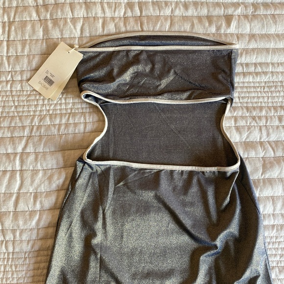 Baobab Mambo dress strapless size M never worn color Mineral - Picture 1 of 2